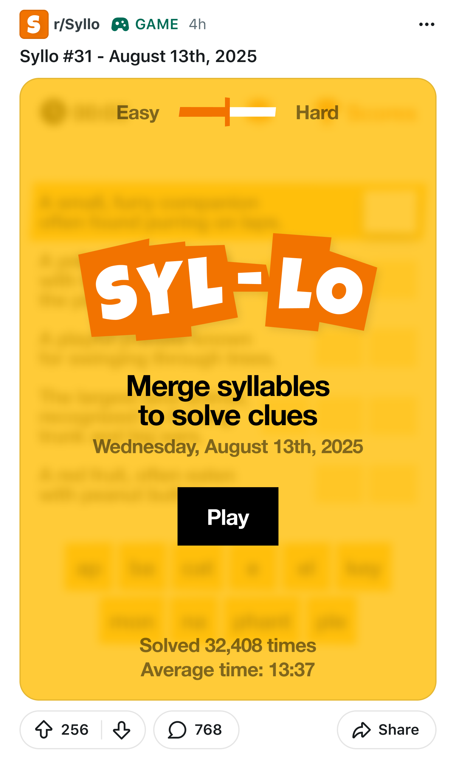 Syllo post splash