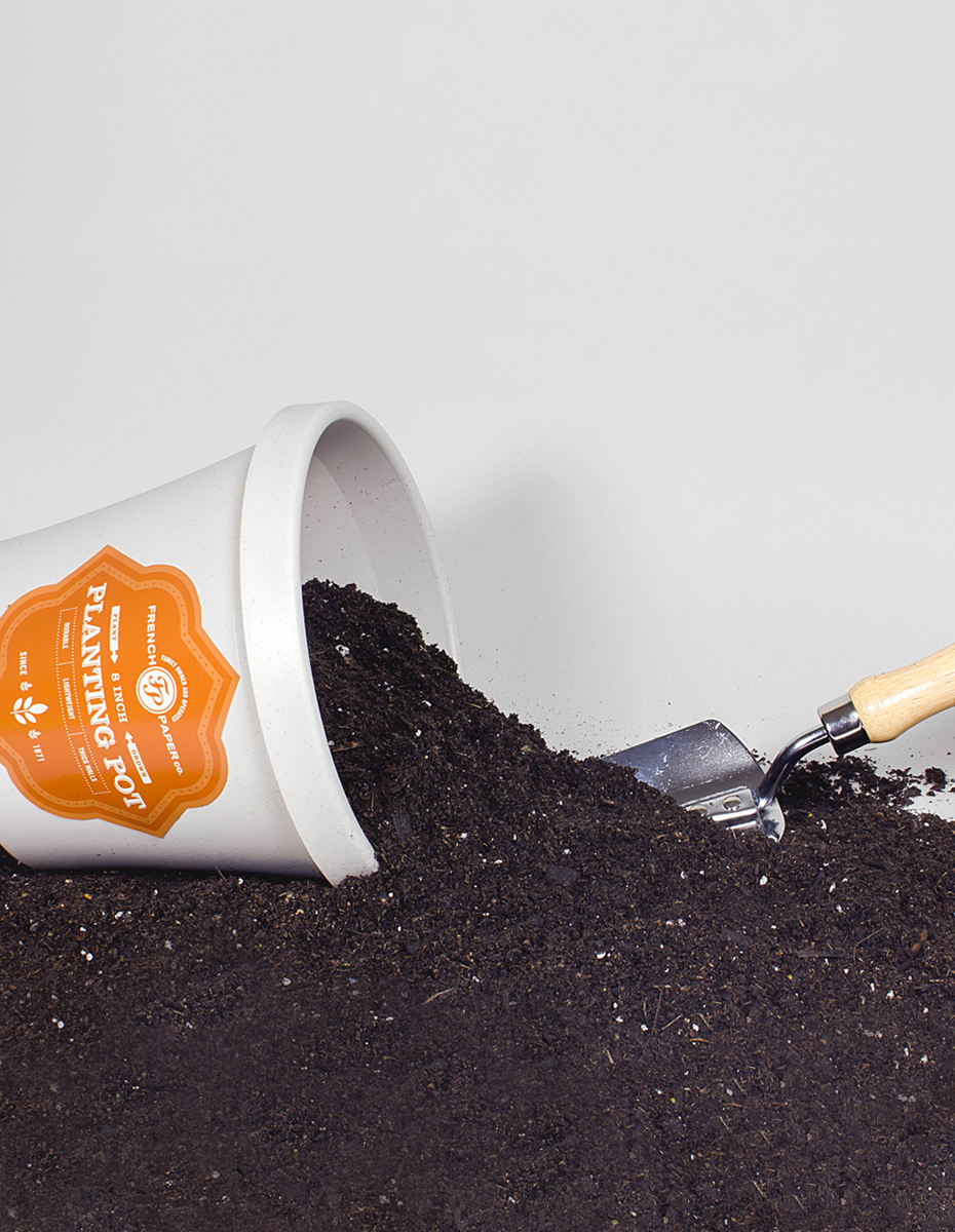 Gardeners always get their hands in the dirt.