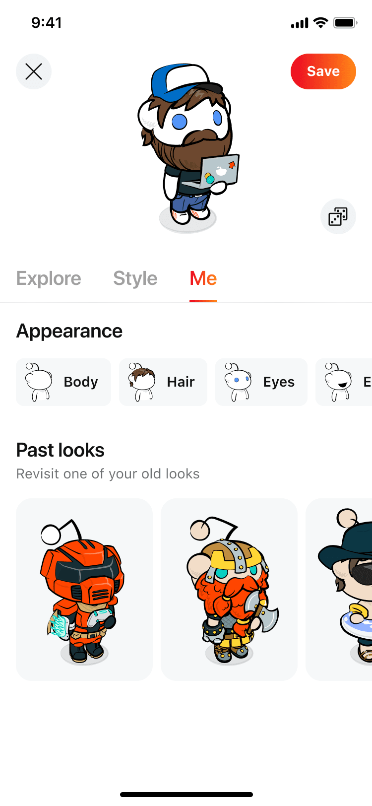 The Reddit Avatar Builder.